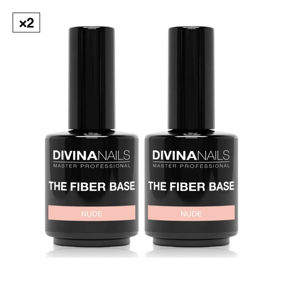 Diva Nails The Fiber Base 05 Nude base rinforzante 2x15ml nude