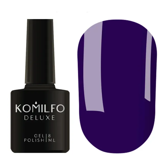 Komilfo Deluxe Series D126 smalto semipermanente blu 8 ml smalto