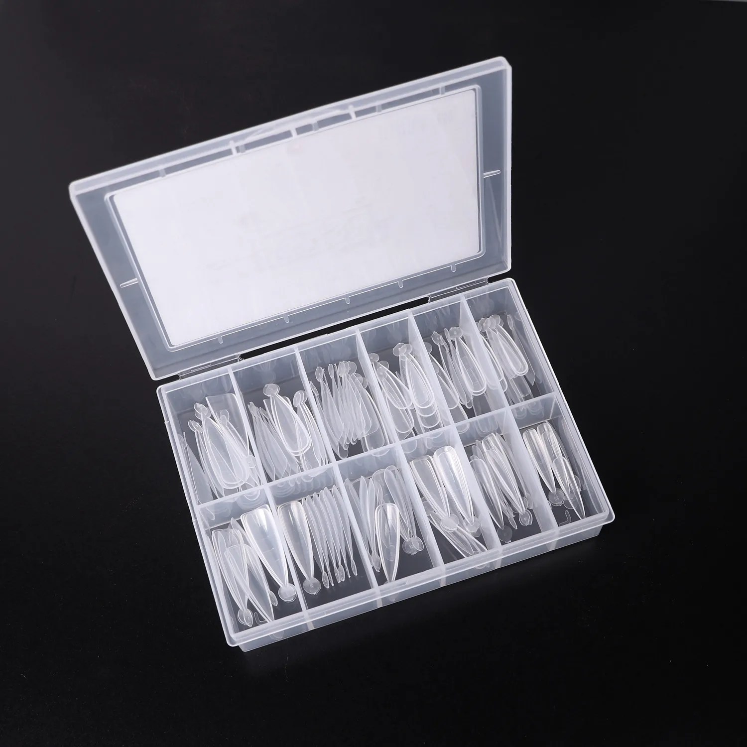 Komilfo Top Nail Forms Almond Dual Form 120 pz