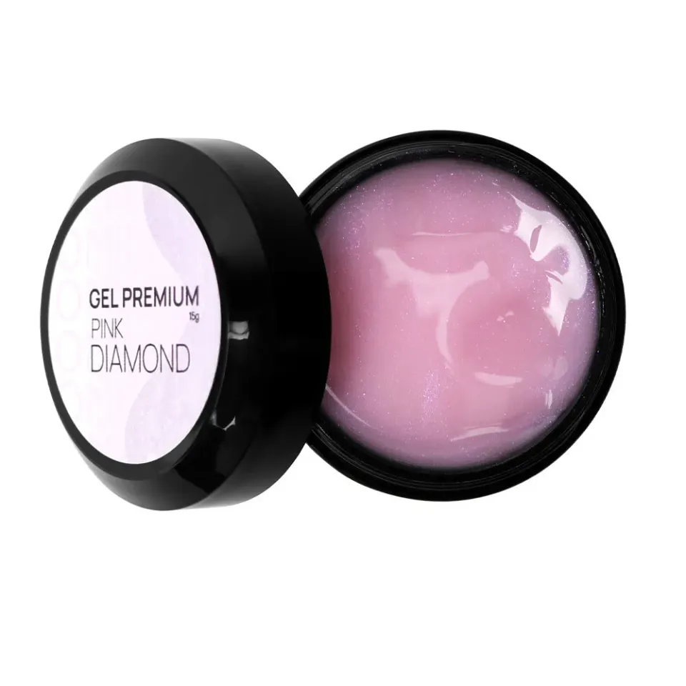 Komilfo Gel Premium Pink Diamond gel unghie 15 g