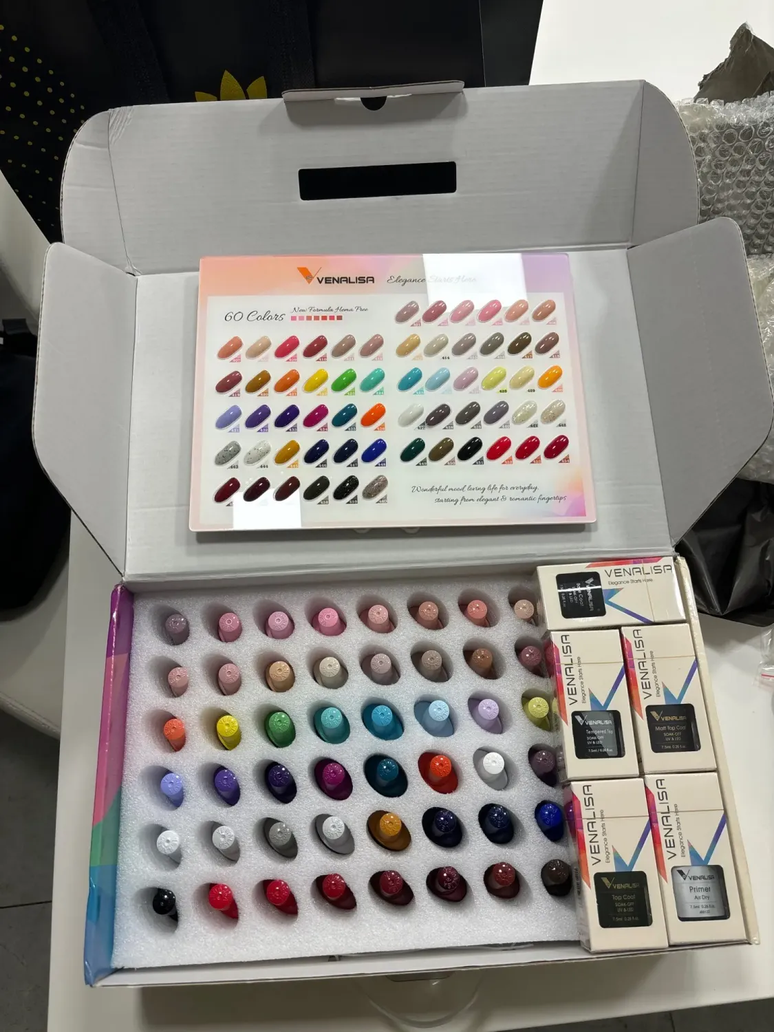 Venalisa VIP4 kit smalti semipermanenti 60 colori