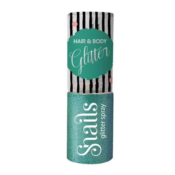 Snails Body Glitter Turquoise glitter turchese viso corpo