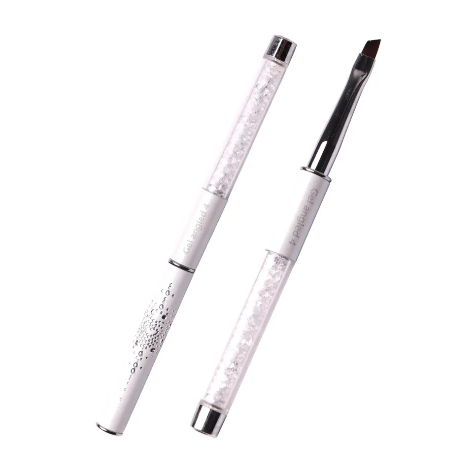 Komilfo Gel Angled 4 pennello unghie obliquo nylon