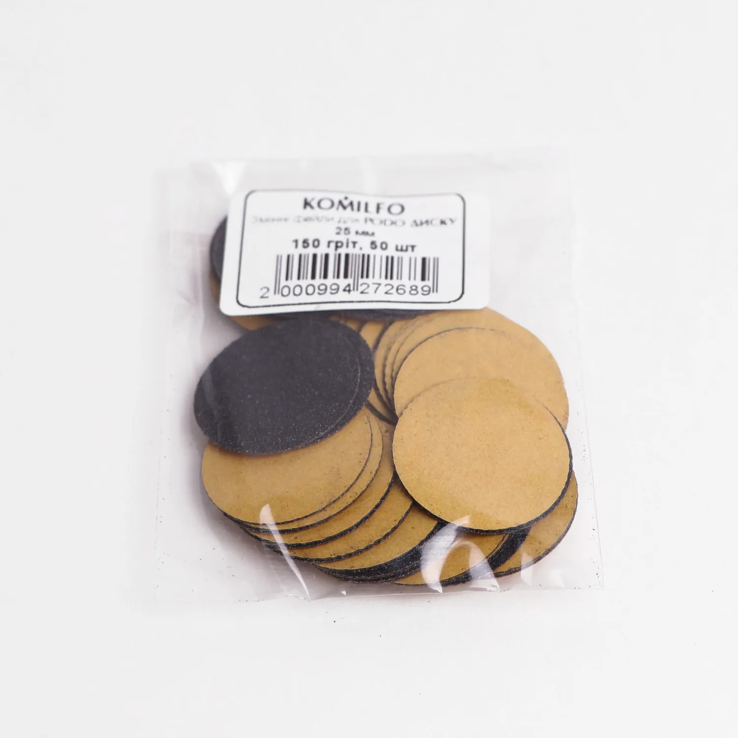 Komilfo lime disco 150 grit ricambi 25 mm monouso