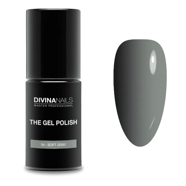 Diva Nails The Gel Polish 54 Soft Gray semipermanente 8ml