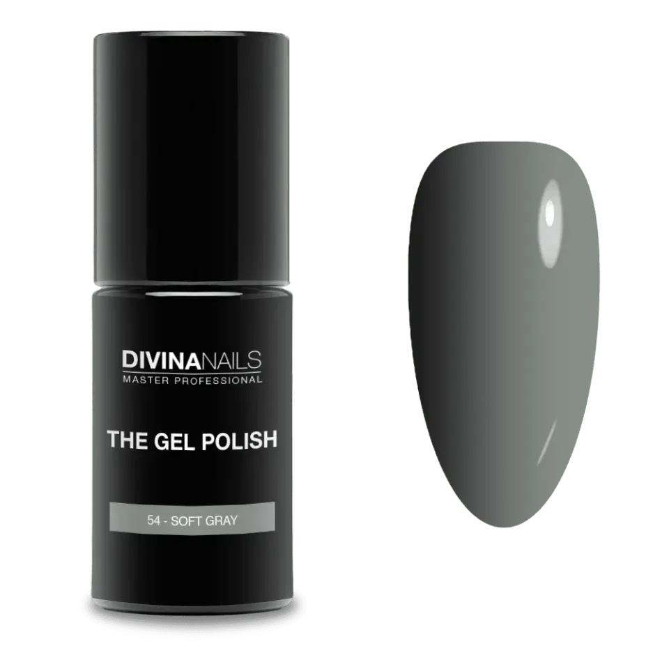 Diva Nails The Gel Polish 54 Soft Gray semipermanente 8ml