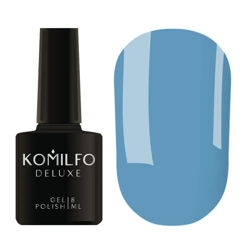 Komilfo Crystal Ice 002 smalto semipermanente 8 ml azzurro