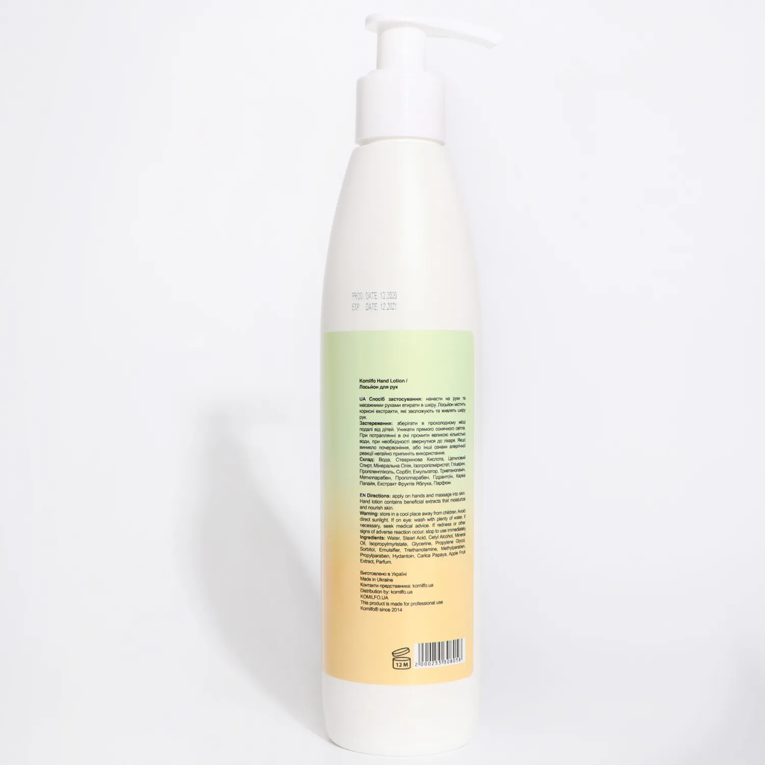Komilfo Hand Lotion Apple lozione mani mela 250 ml