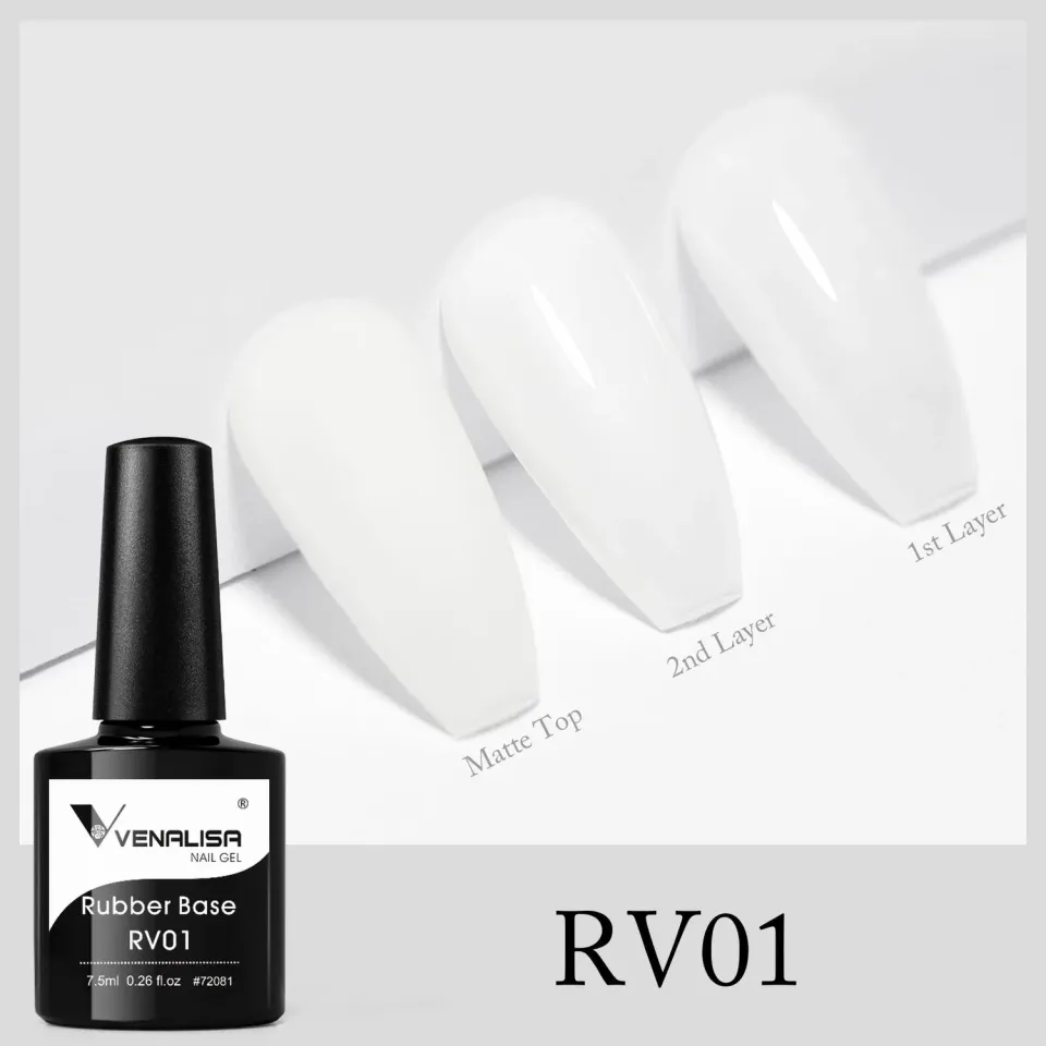 Venalisa Rubber Base Gel Semipermanente 7,5ml Nude