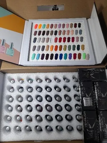 Venalisa VIP2 kit smalti gel 60 colori 7,5ml completo