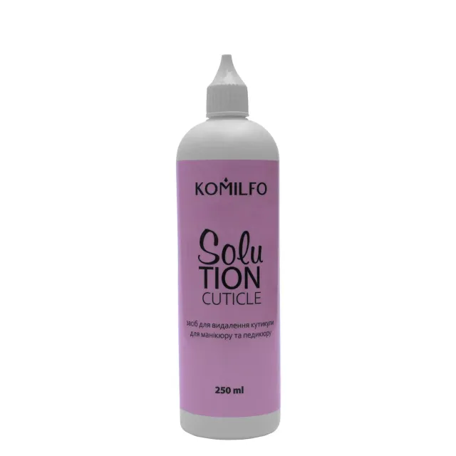 Komilfo Solution Cuticle Remover alcalino 250 ml cuticole