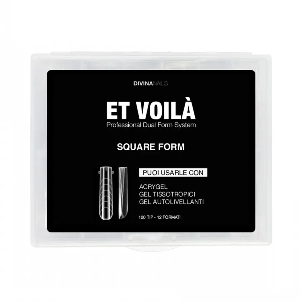 Diva Nails Et Voilà Square Form dual form 120pz