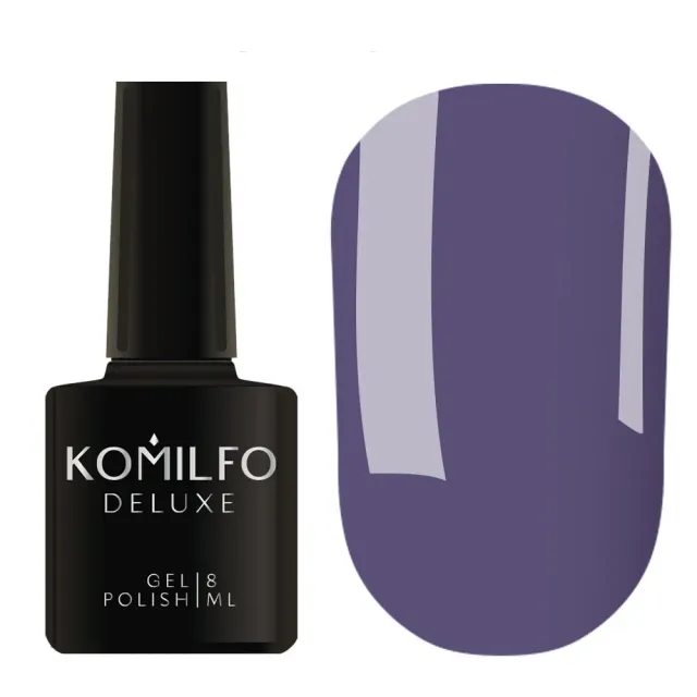 Komilfo Deluxe D107 smalto semipermanente 8 ml grigio-blu jeans