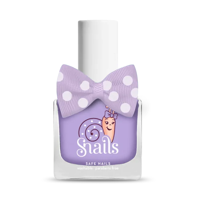 Snails Loving smalto unghie lilla bambina fiocco