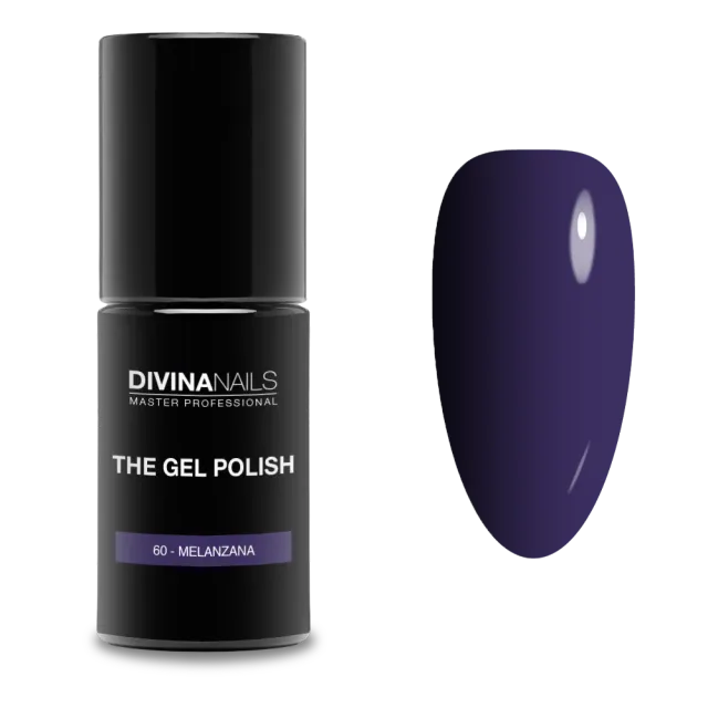 Diva Nails The Gel Polish 60 Melanzana smalto semipermanente 8ml viola