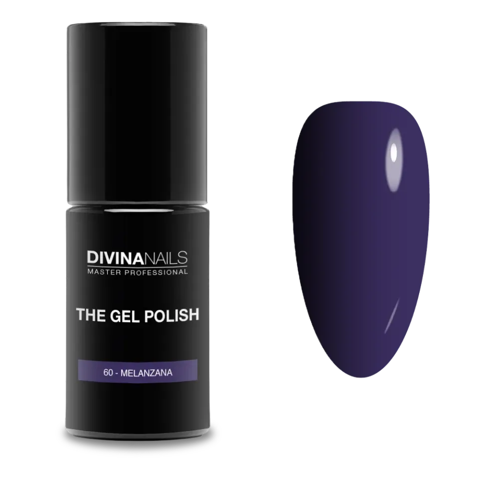 Diva Nails The Gel Polish 60 Melanzana smalto semipermanente 8ml viola