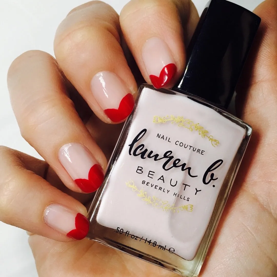 Lauren B Beauty LOVE. smalto rosa petalo sheer