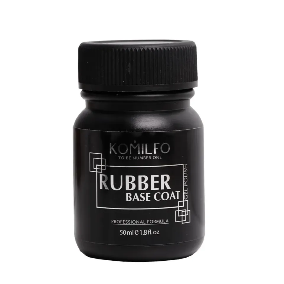 Komilfo Rubber base semipermanente 50 ml senza pennello