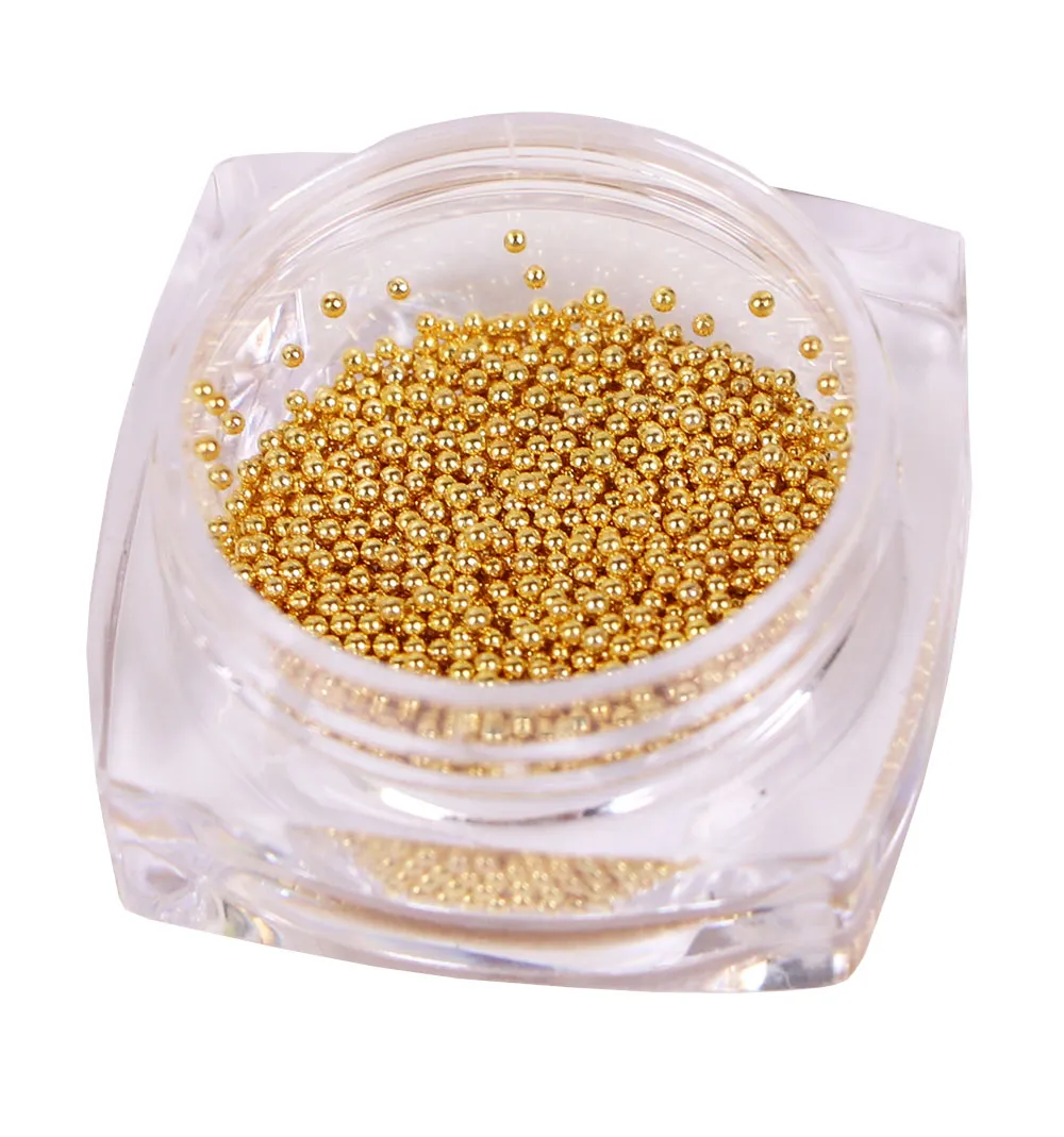 Komilfo microperle oro per unghie 1 mm 6 g