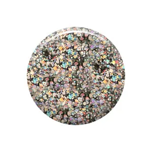 Lauren B Beauty 33 Carats smalto unghie glitter argento