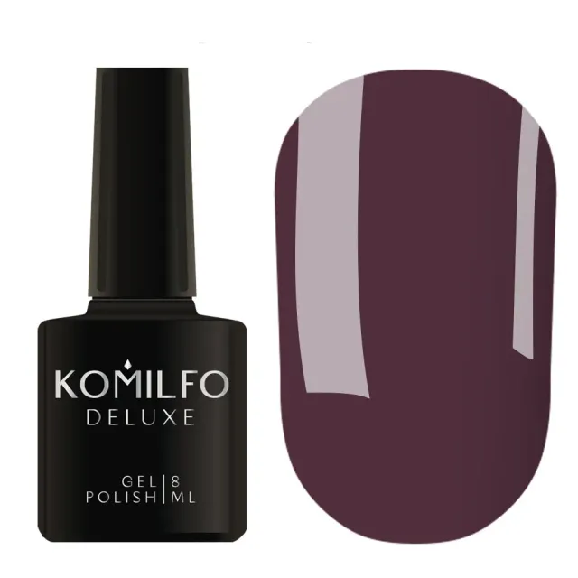 Komilfo Deluxe D105 smalto semipermanente melanzana 8 ml