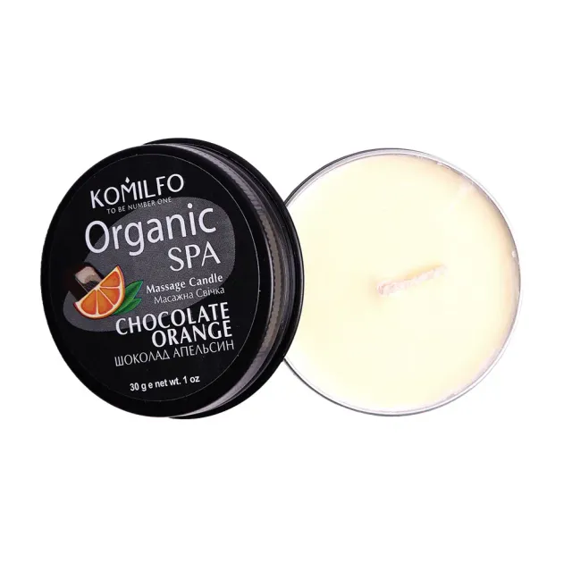 Komilfo Massage Candle candela mani 30 g chocolate orange