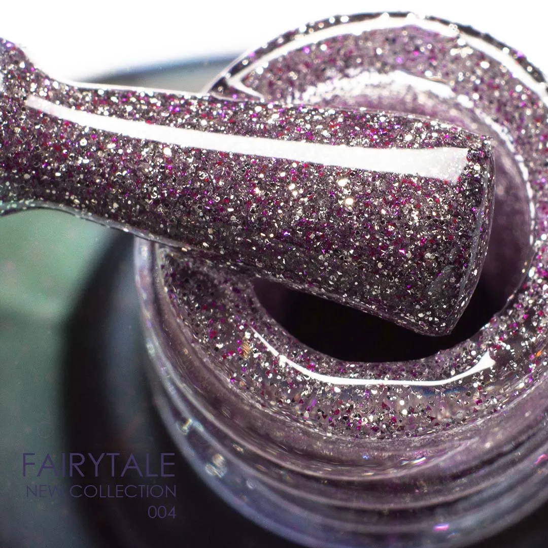 Komilfo Fairytale Cat Eye 004 smalto semipermanente viola 8 ml