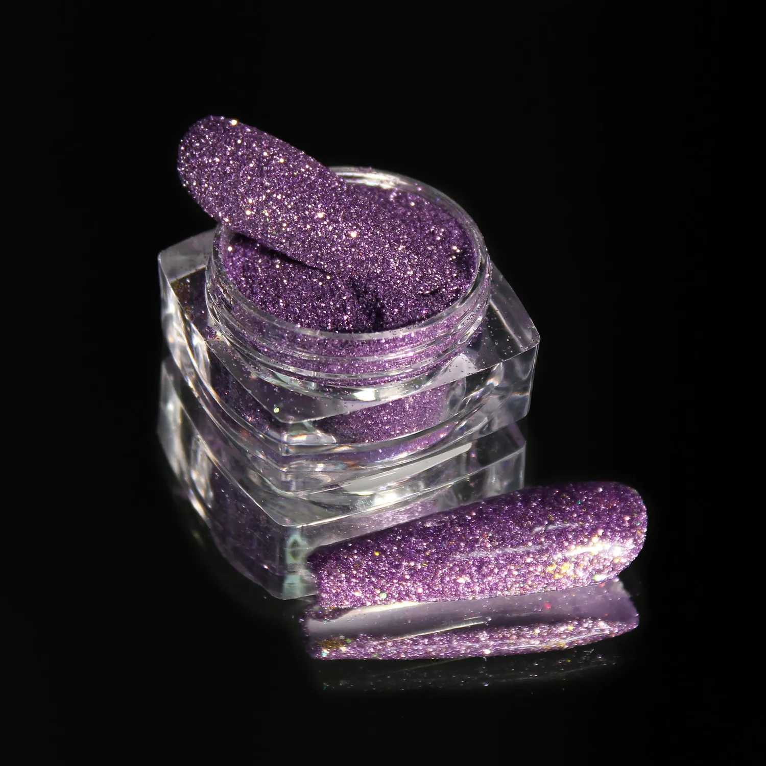 Komilfo Solvent Resistance 407 glitter unghie fine 2,5 g