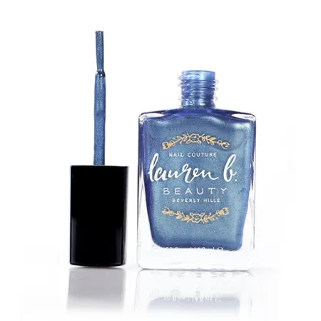 Lauren B Beauty Downtown Skyline smalto blu-grigio shimmer