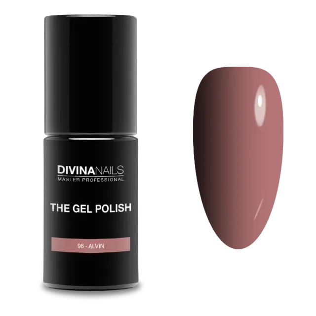 Diva Nails The Gel Polish 96 Alvin semipermanente 8ml marrone