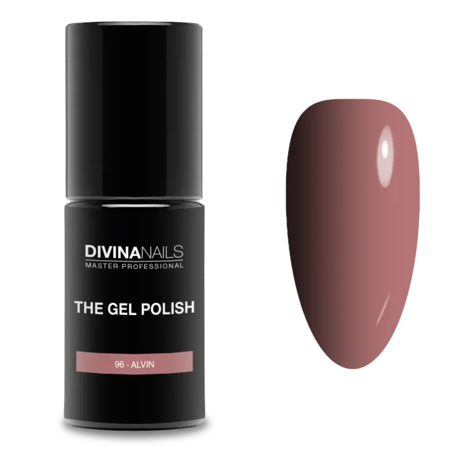 Diva Nails The Gel Polish 96 Alvin semipermanente 8ml marrone