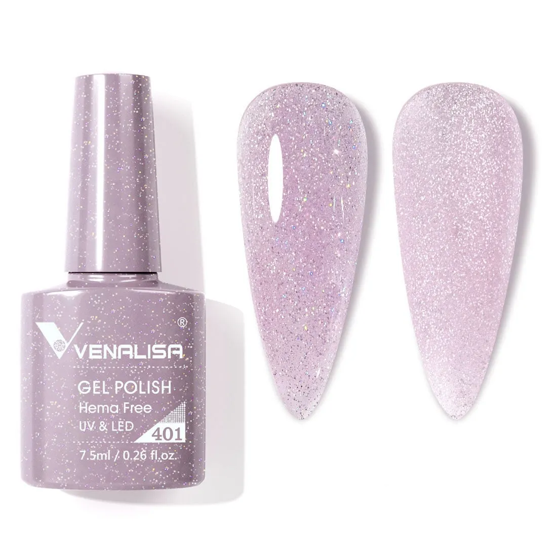Venalisa 455 Smalto Gel 7,5ml Colore Pieno Unghie
