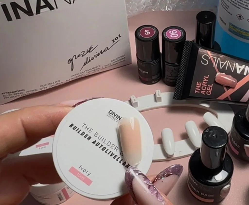 Diva Nails The Builder Gel Ivory gel costruttore 50 ml coprente