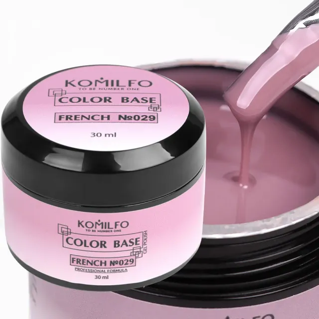 Komilfo Color French Base 029 Base Unghie 30 ml Nude
