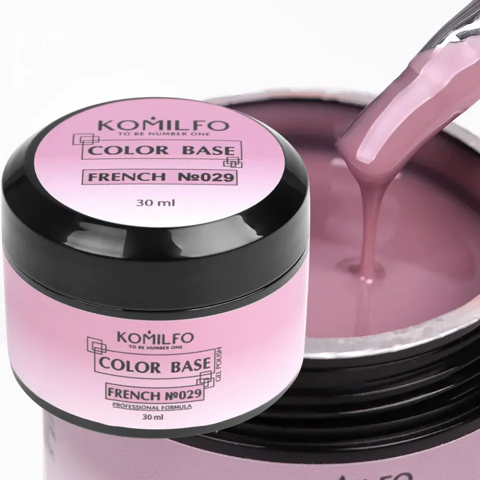 Komilfo Color French Base 029 Base Unghie 30 ml Nude