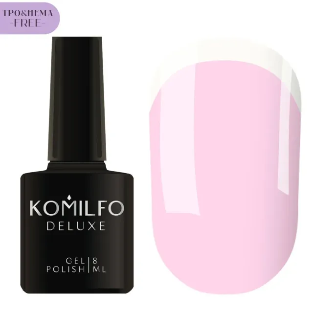 Komilfo French F001 smalto semipermanente 8 ml bianco lattiginoso