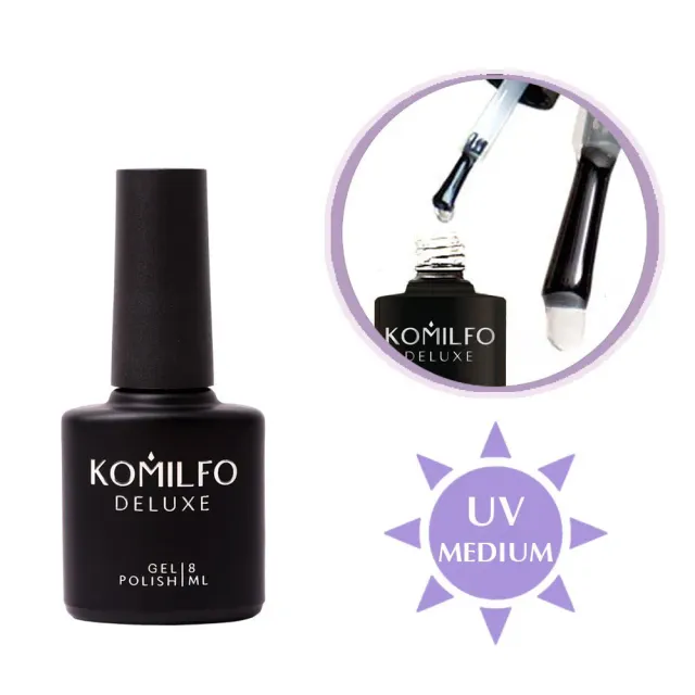 Komilfo Expert Top semipermanente senza dispersione 8 ml filtro UV