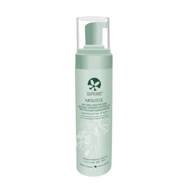 Suncoat Natural Styling Mousse capelli 190 ml limone