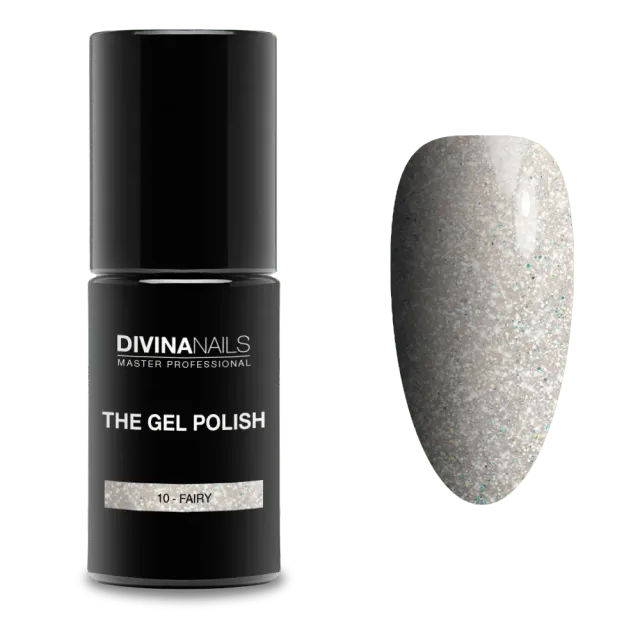 Diva Nails The Gel Polish 10 Fairy semipermanente 8ml bianco