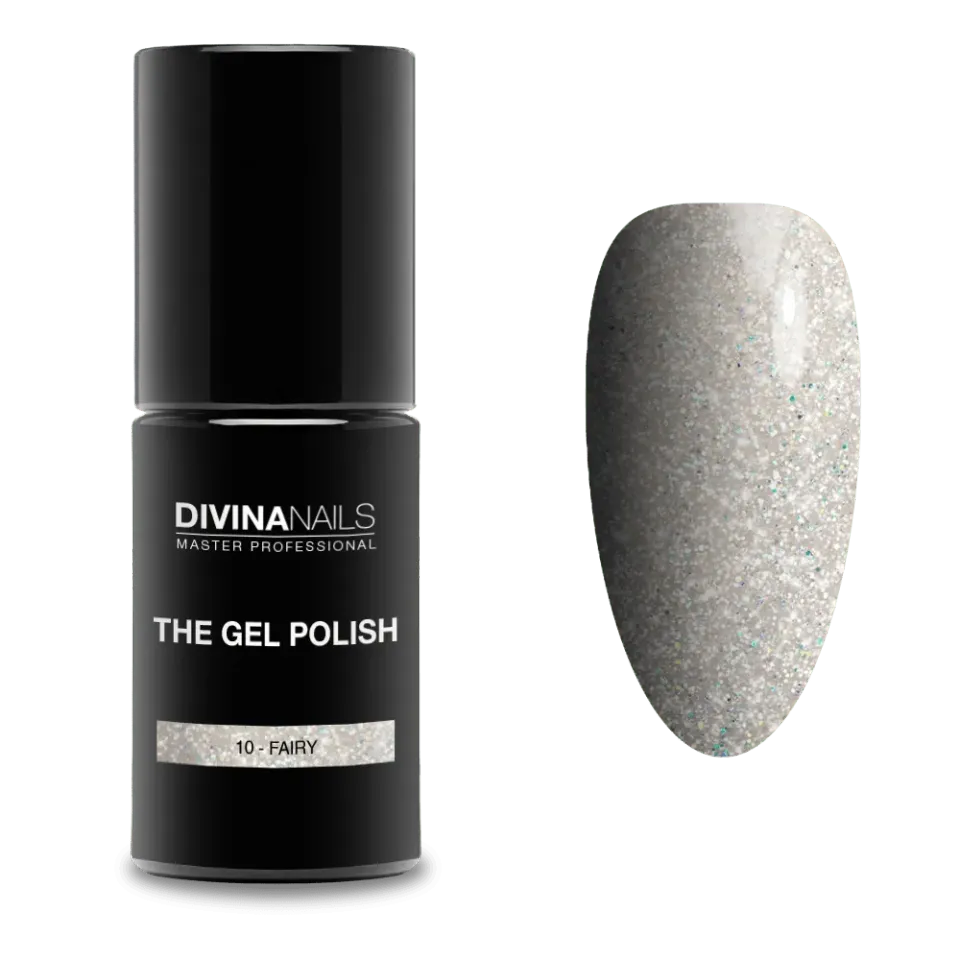 Diva Nails The Gel Polish 10 Fairy semipermanente 8ml bianco
