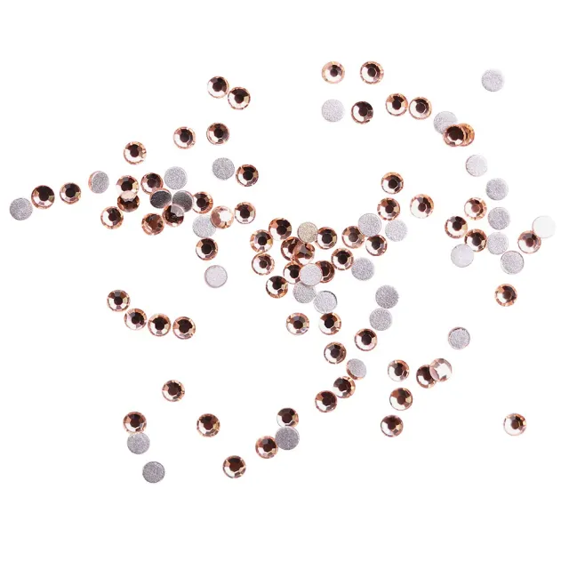 Komilfo strass unghie Light Peach misura 4 confezione 100 pz