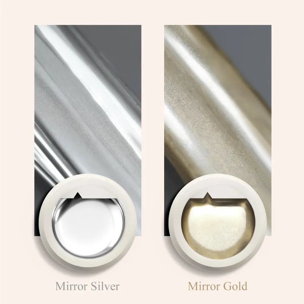 Venalisa Mirror Gel argento oro 2x5g effetto metallo