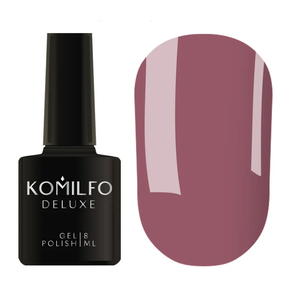 Komilfo Deluxe Series D063 smalto semipermanente marsala 8 ml smalto