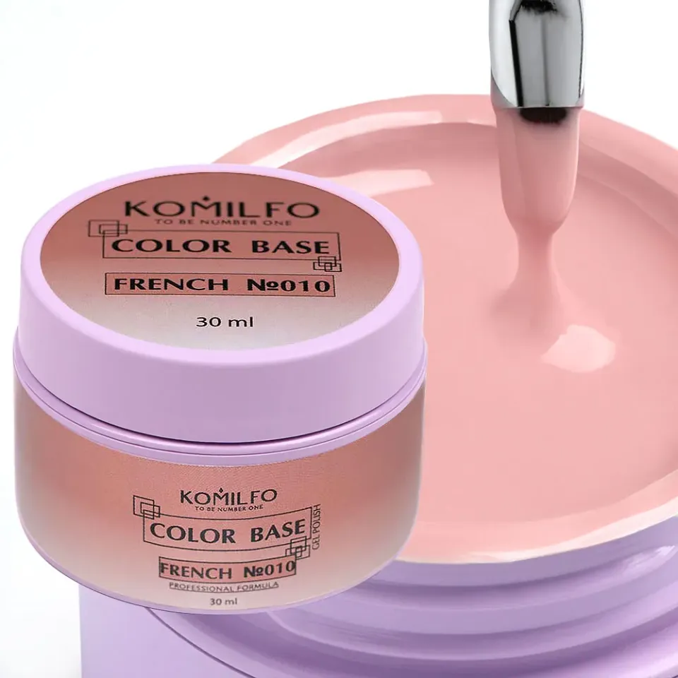 Komilfo Color Base French 010 HEMA/TPO free base 30 ml barattolo