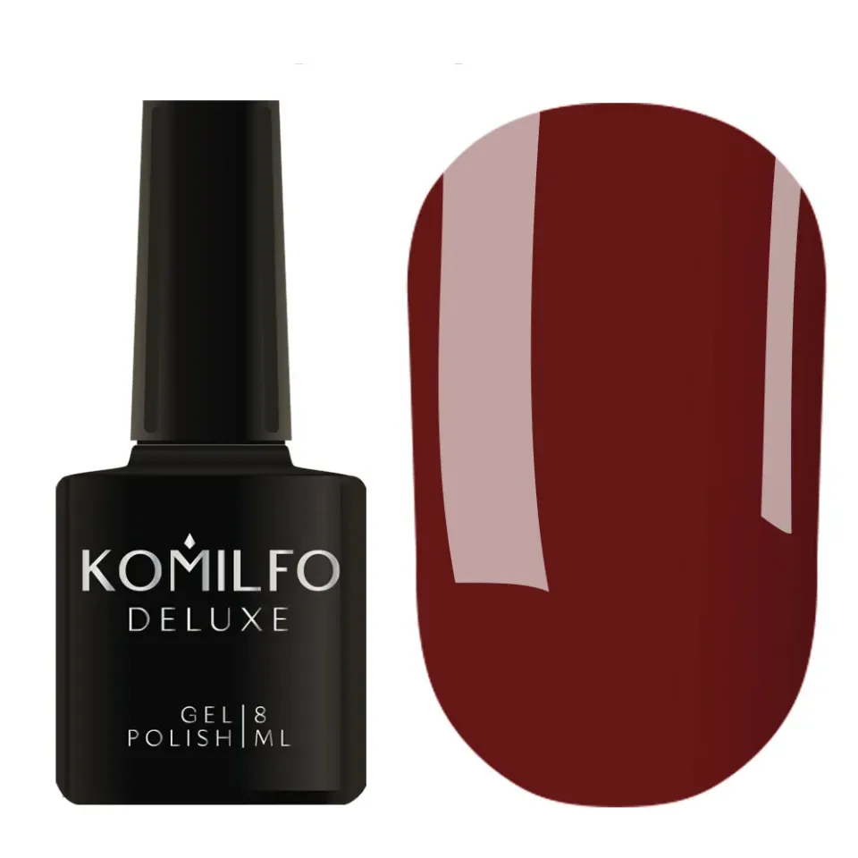 Komilfo Deluxe D098 smalto semipermanente 8 ml borgogna