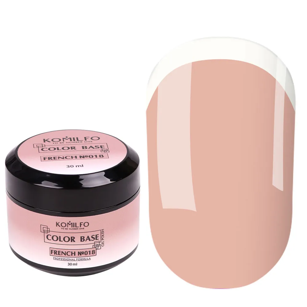 Komilfo Color Base French 018 base french 30 ml nude