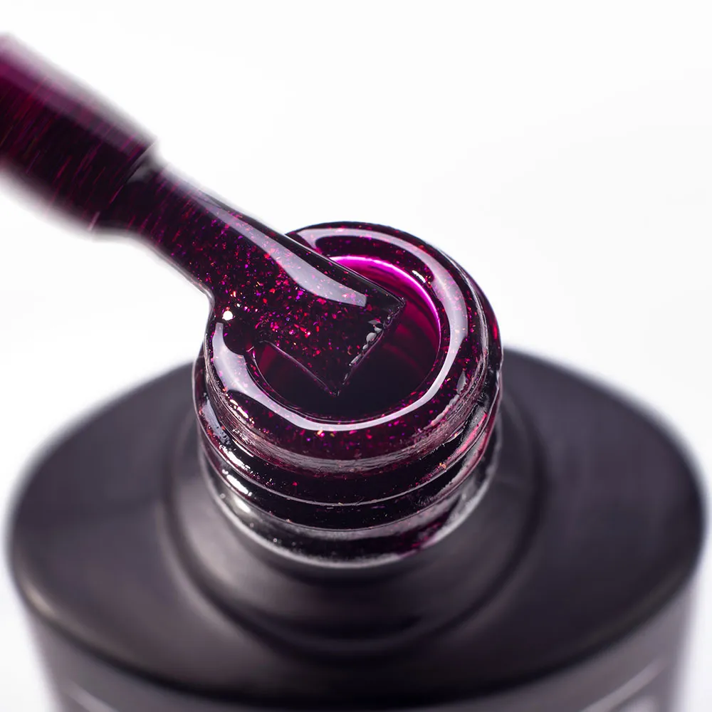 Komilfo Deluxe D094 smalto semipermanente 8 ml prugna shimmer