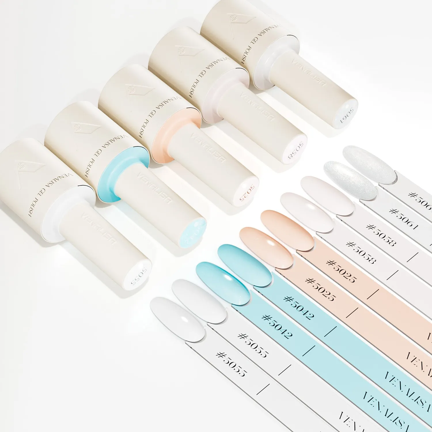 Venalisa Set 5 smalti semipermanenti 10ml vegan coprente