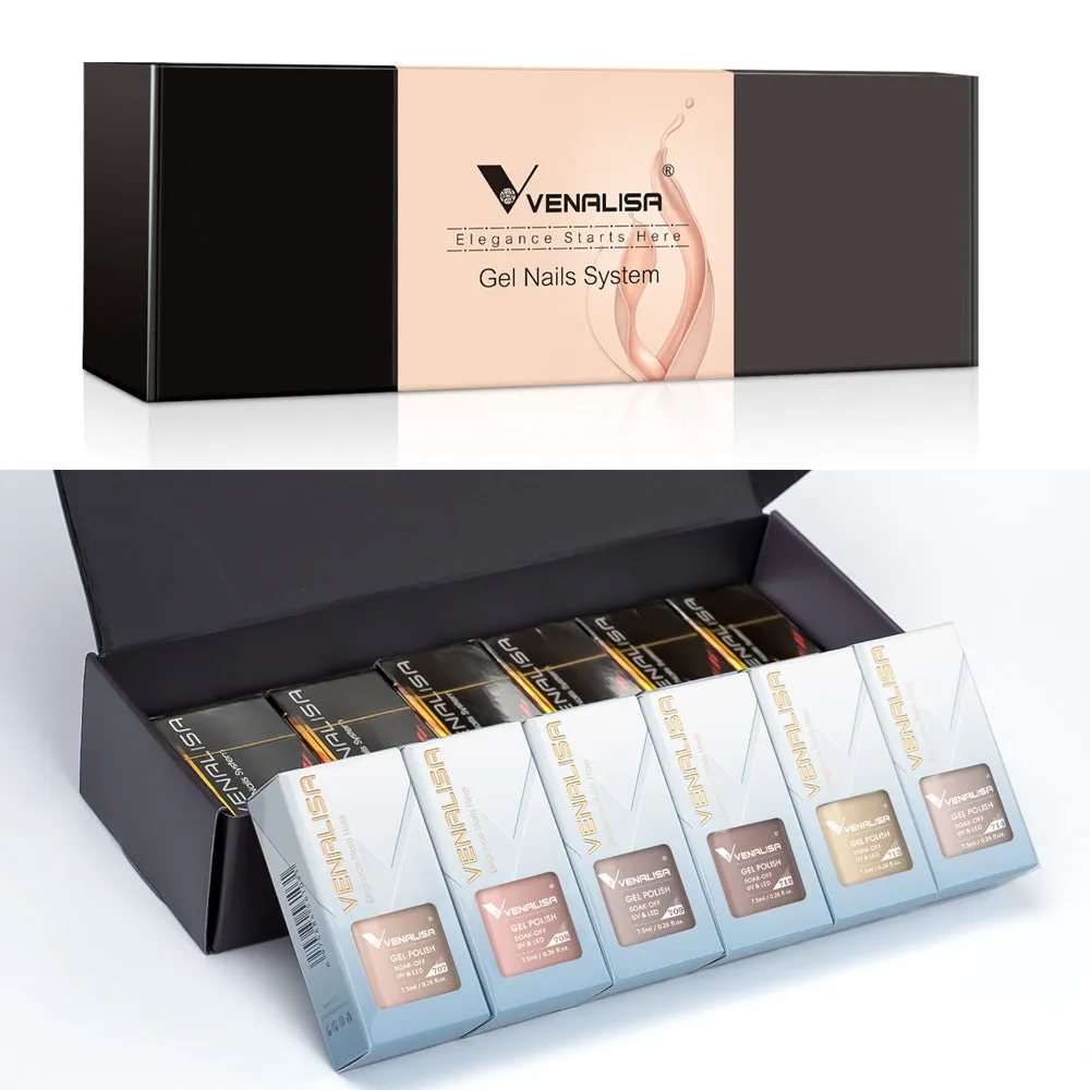Venalisa Milky Coffee Z0515 smalto gel 12 pezzi nude