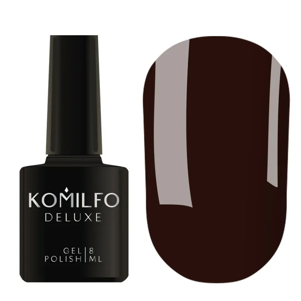 Komilfo Deluxe Dusk D302 smalto semipermanente 8 ml melanzana
